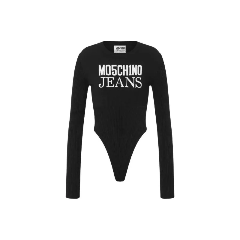 MOSCHINO Logo print Bodysuit-0