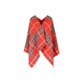 Vivienne Westwood Wool Shawls Unisex Red