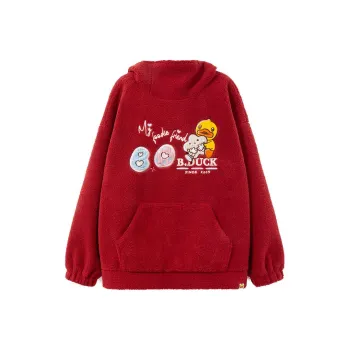 B.Duck Sweatshirts Women's Red