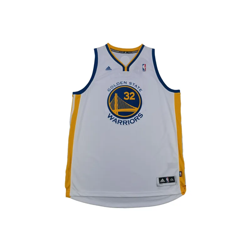 Adidas x NBA Golden State Warriors SWINGMAN Fan Edition Basketball Jersey Unisex White-0