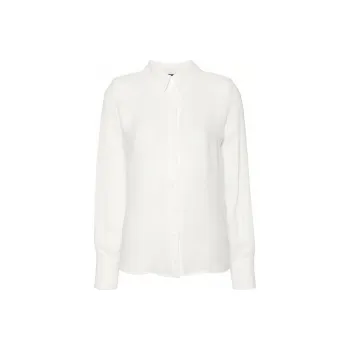 Elisabetta Franchi Logo Printed Long Sleeved Blouse