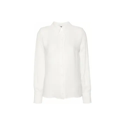 Elisabetta Franchi Logo Printed Long Sleeved Blouse