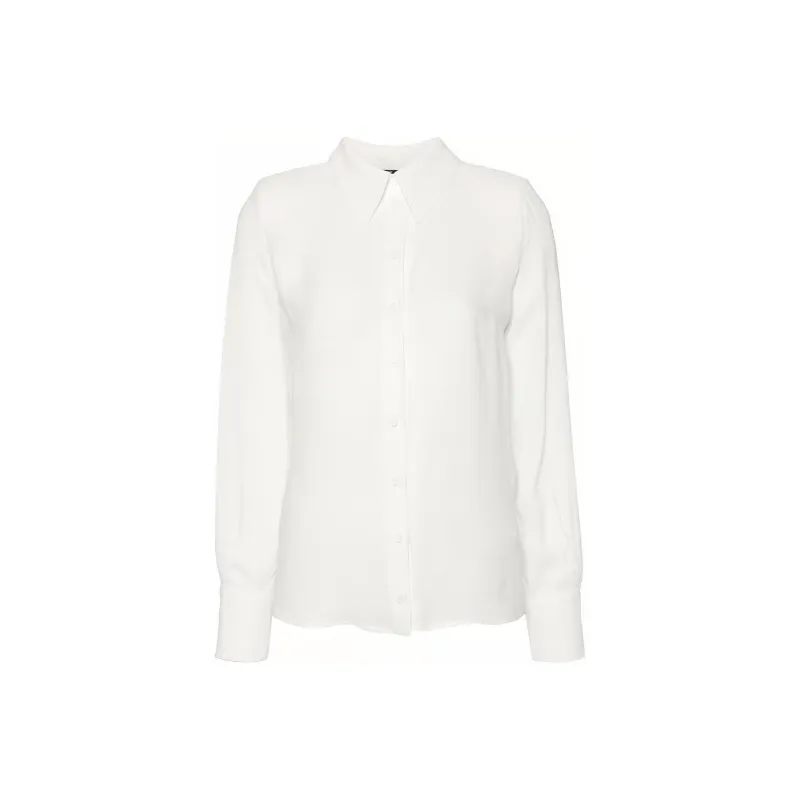 Elisabetta Franchi Logo Printed Long Sleeved Blouse-0