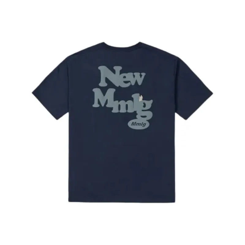 Mmlg SS25 T Shirt Unisex Marine Blue-1
