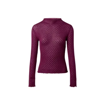 Rouje FW24 GALINA SWEATER Knitwear Women's Burgundy Color