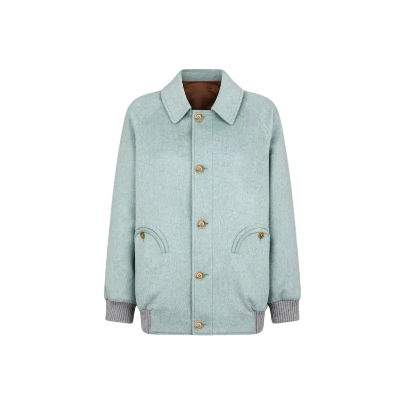 Blaze Milano SS24 Jackets Coats Women's Aqua Blue-0