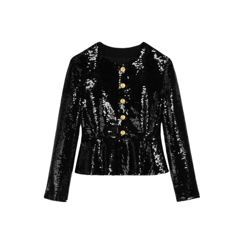 CELINE Embroidered Chelsea Jacket In Silk Muslin-0