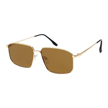 IOTS Metal Square Sunglasses Unisex
