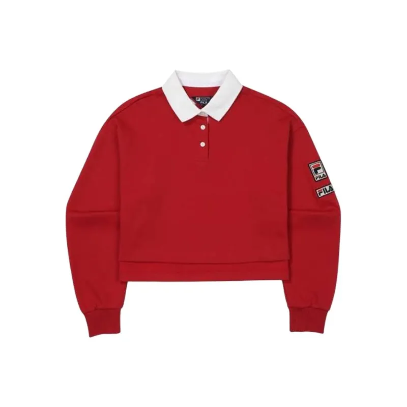 FILA Polo Shirts Women's Red-0