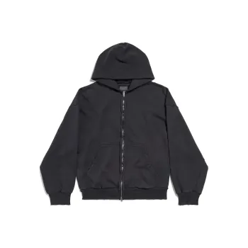 Balenciaga Painted Zip up Hoodie