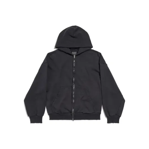 Balenciaga Painted Zip up Hoodie