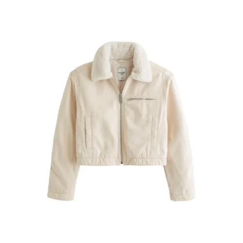 Abercrombie＆Fitch Jackets Women's Cream