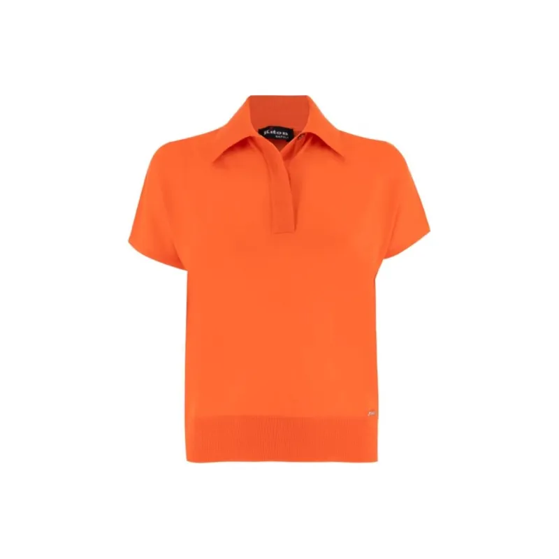 KITON Polo Shirt Women's Orange-0