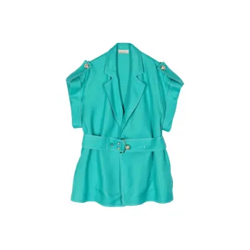 ELIE SAAB Belted Short sleeve Jacket