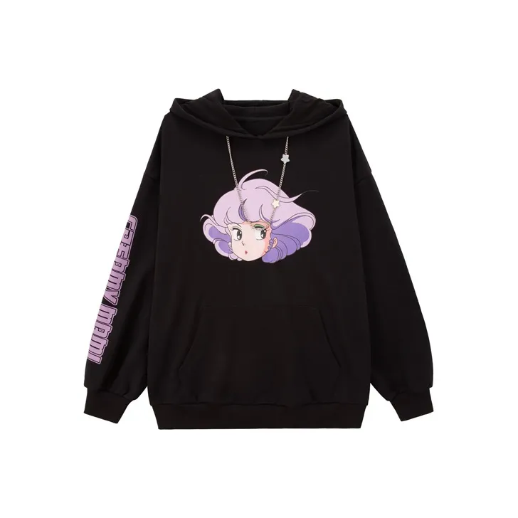 Unifree Magic Angel Little Sweet Co branded Model Sweatshirts Women's-2