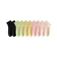2 Black+2 Grass Green+2 Ginger Yellow+2 Peach Pink+2 Orange Pink