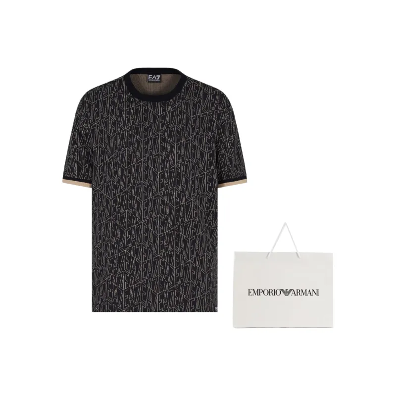 EMPORIO ARMANI T Shirt Men's Black-1