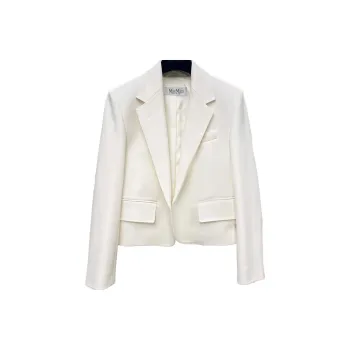 MaxMara Jackets Women's White