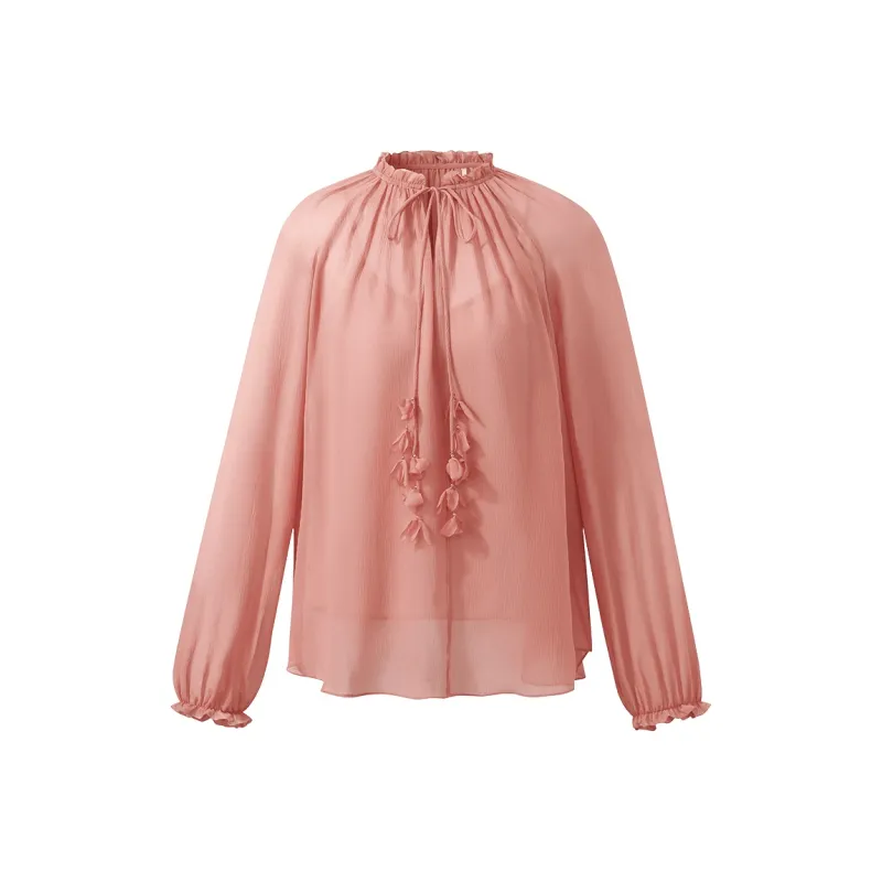 GOELIA Shirts Women's 15R Dark Pink-0
