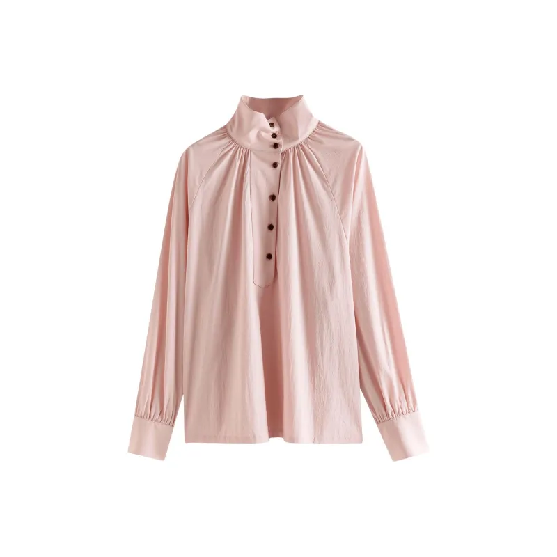 FANSILANEN Shirt Women's Bouquet Pink-0