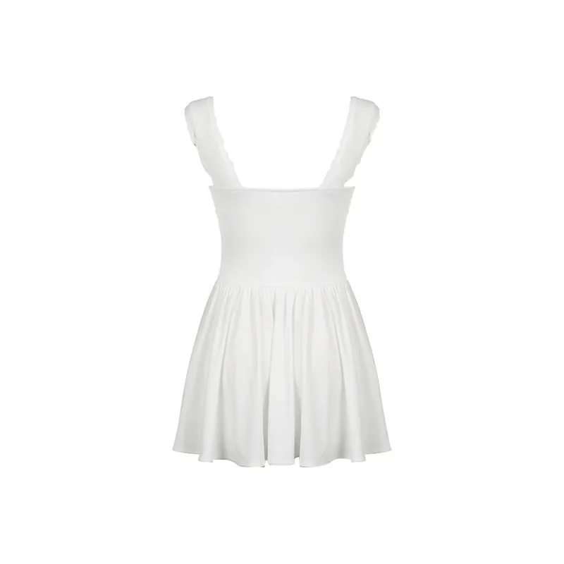 MIMOSA CHUR Slip Dress Women's White-1