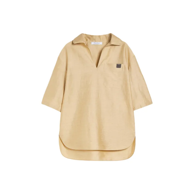 MaxMara Polo Shirt Women's Light Gold-0