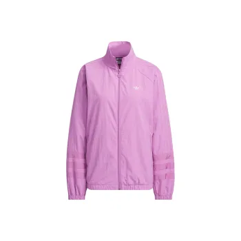 Adidas Originals RUCHED TRACK TOP TRACK TOP Jackets Coats Women's Purple