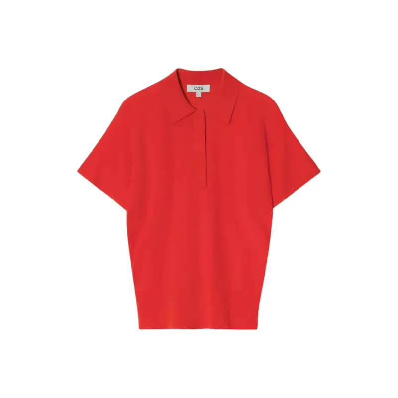 COS Polo Shirts Women's Red-0
