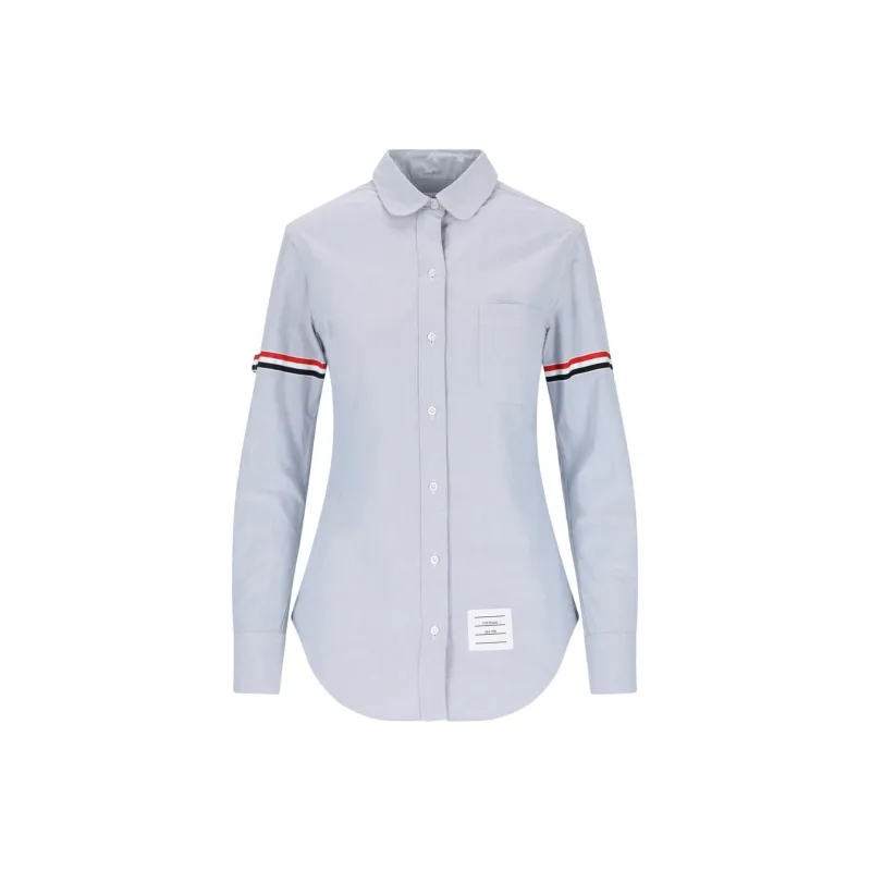 THOM BROWNE Grosgrain Armband Oxford Shirt-0