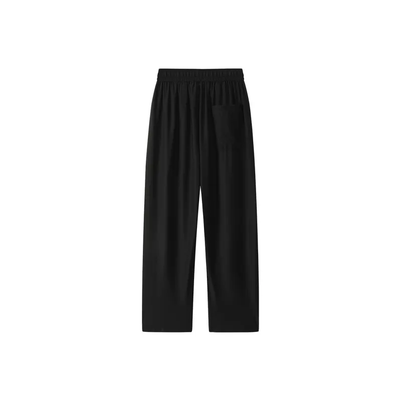 7 SEVFUN Knitted Sweatpants Unisex Black-1