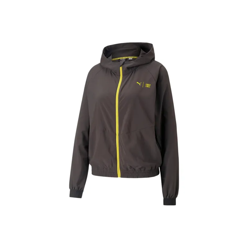 PUMA First Mile Is A Recyclable And Eco-friendly Series Jackets Women's Black-0
