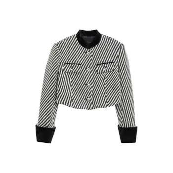 Bebe Jackets Coats Women's Black White