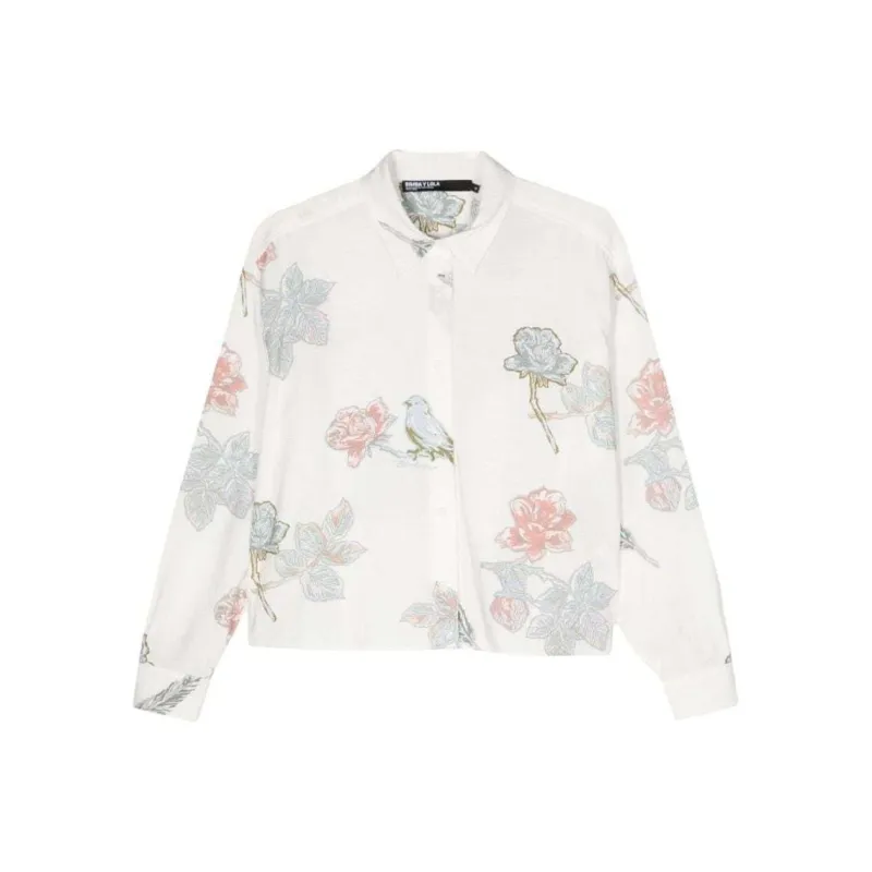 BIMBA Y LOLA SS24 Shirt Women's White-0