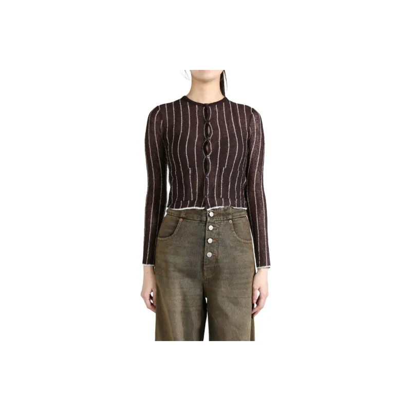 MM6 Maison Margiela Knitwear Women's Brown-0