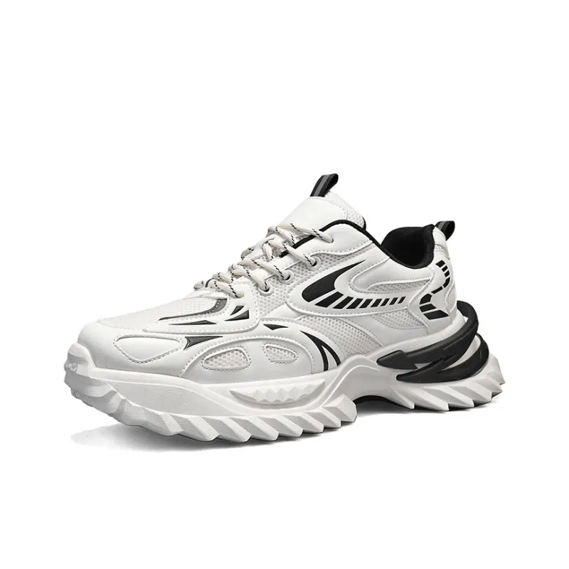 Grumpy Ram Breathable Height Increase Low Top Chunky Sneakers Men's-15