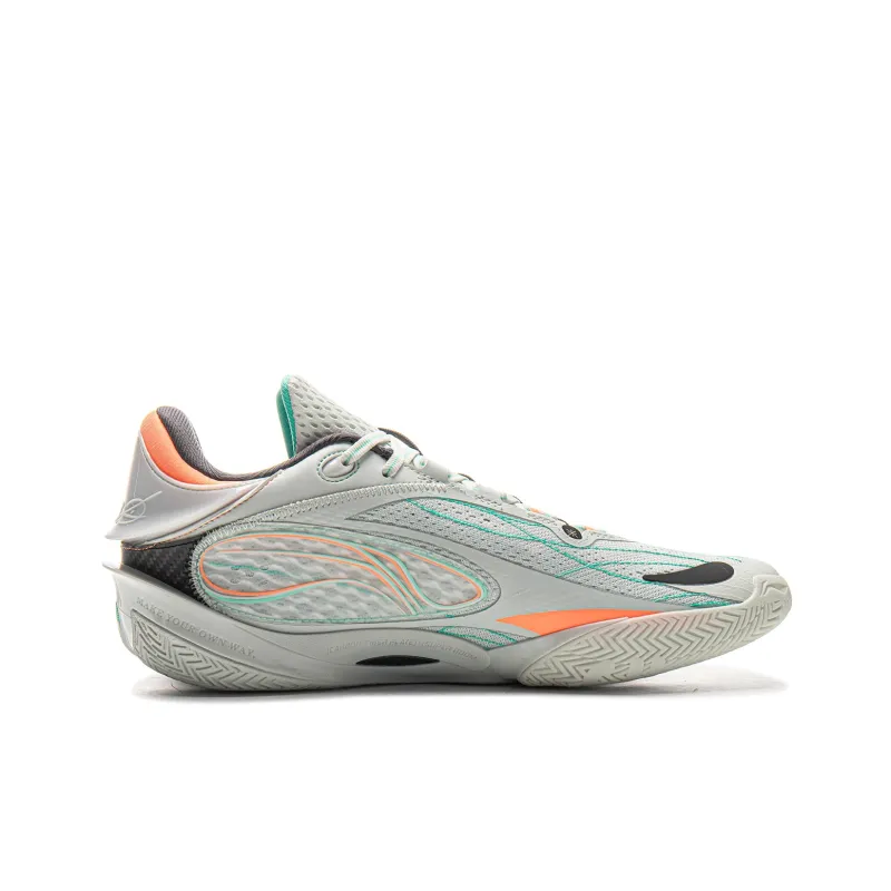 LiNing Wade 808 5 ULTRA Cushioning Support Rebound Low Top Basketball Shoes Men's Frost White-1