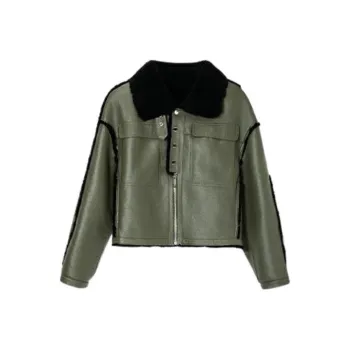 DKNY Jackets Women's Olive Green