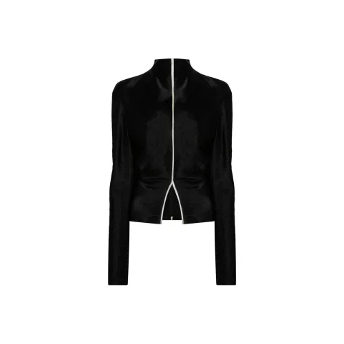 NANUSHKA Domini Crinkled Satin Turtleneck Top