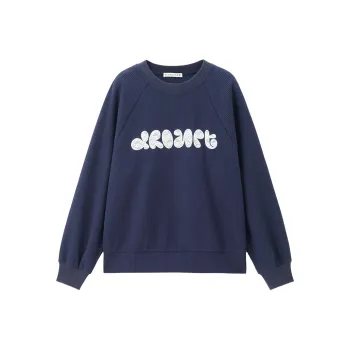 UNIQLO Sweatshirt Women's Marine Blue