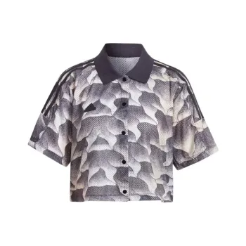 Adidas Free Shipping With AdiClub Tiro Print Mesh Summer Shirt