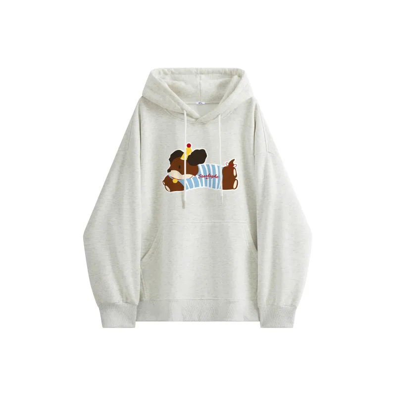 Warrior Riding The Wind Collection Huichao Sweatshirt Unisex Pink-32