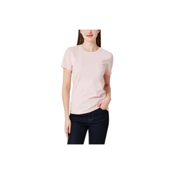 GUESS T-Shirt Women's Light Pink