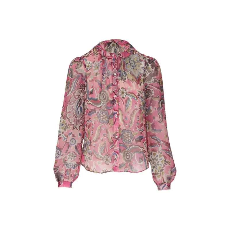 VERONICA BEARD Ashlynn Floral Silk Blouse-0