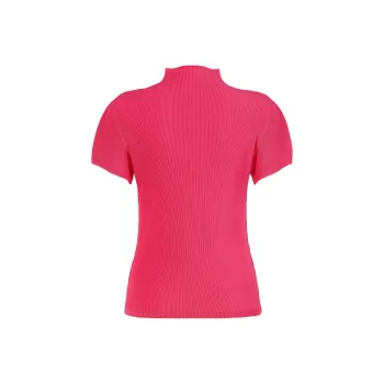 PLEATS PLEASE ISSEY MIYAKE FW24 Regular T-Shirt Women's Bright Pink