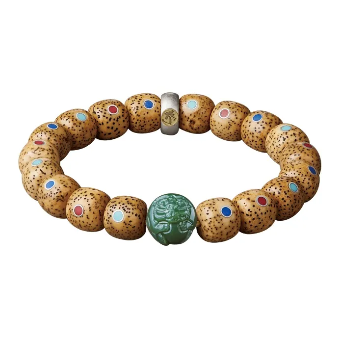 Yi Mingju Star Moon Bodhi Seeds Bracelets Unisex-6