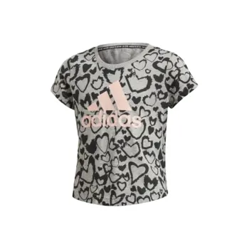 Adidas T-Shirts Women's Gray