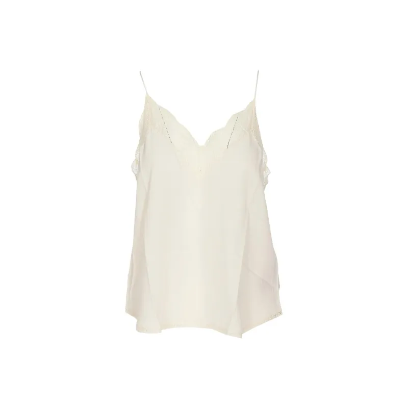Zadig & Voltaire Christy Lace Detailed Camisole-0