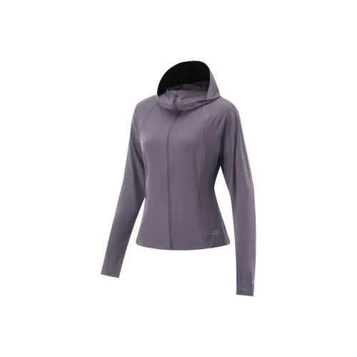 LiNing Smoothie Jackets Coats Women's Crow Gray Purple