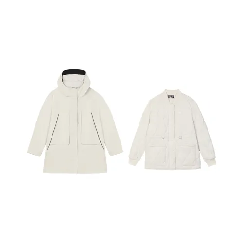 FILA Jackets Coats Women's 2 Pack Steam White