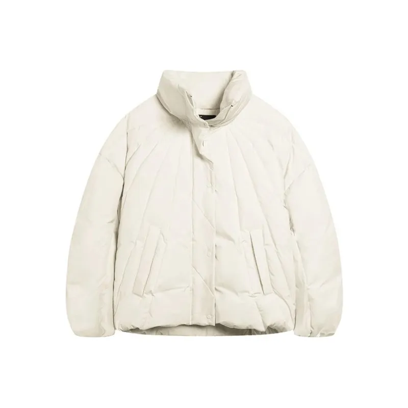 LiNing Sports Fashion Collection Down Jacket Women's White-0